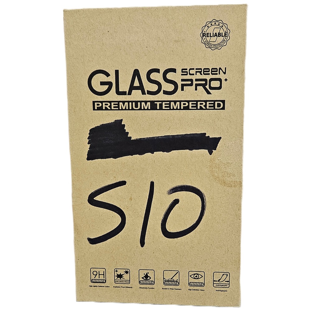 1 Glass Screen Pro+ Samsung Galaxy S10 Tempered Glass Screen & Camera Protector - Picture 2 of 3